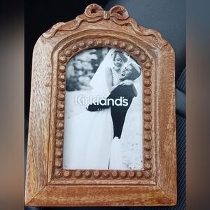 Wood Picture Frame, fits 4" x 6" picture